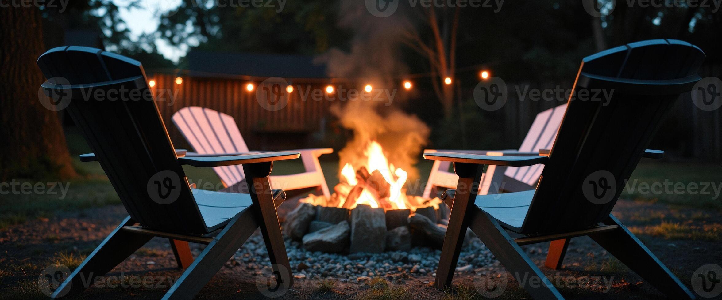 Cozy Campfire Gathering with Friends photo
