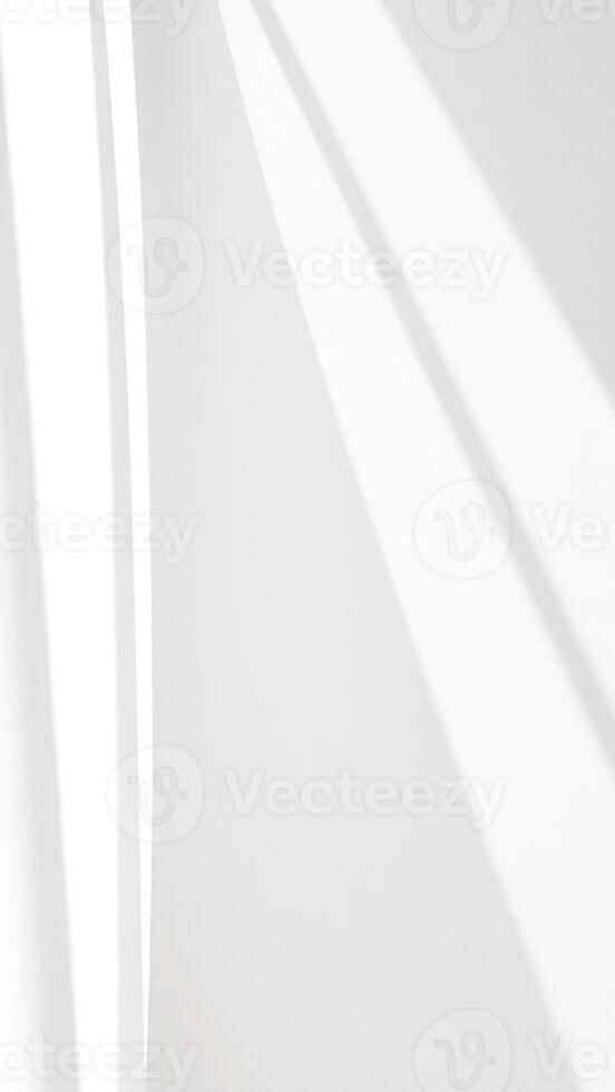 Abstract White Background with Light and Shadow photo