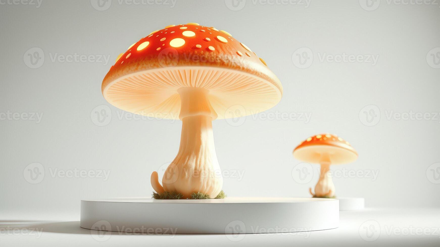 Surreal Mushroom Display photo