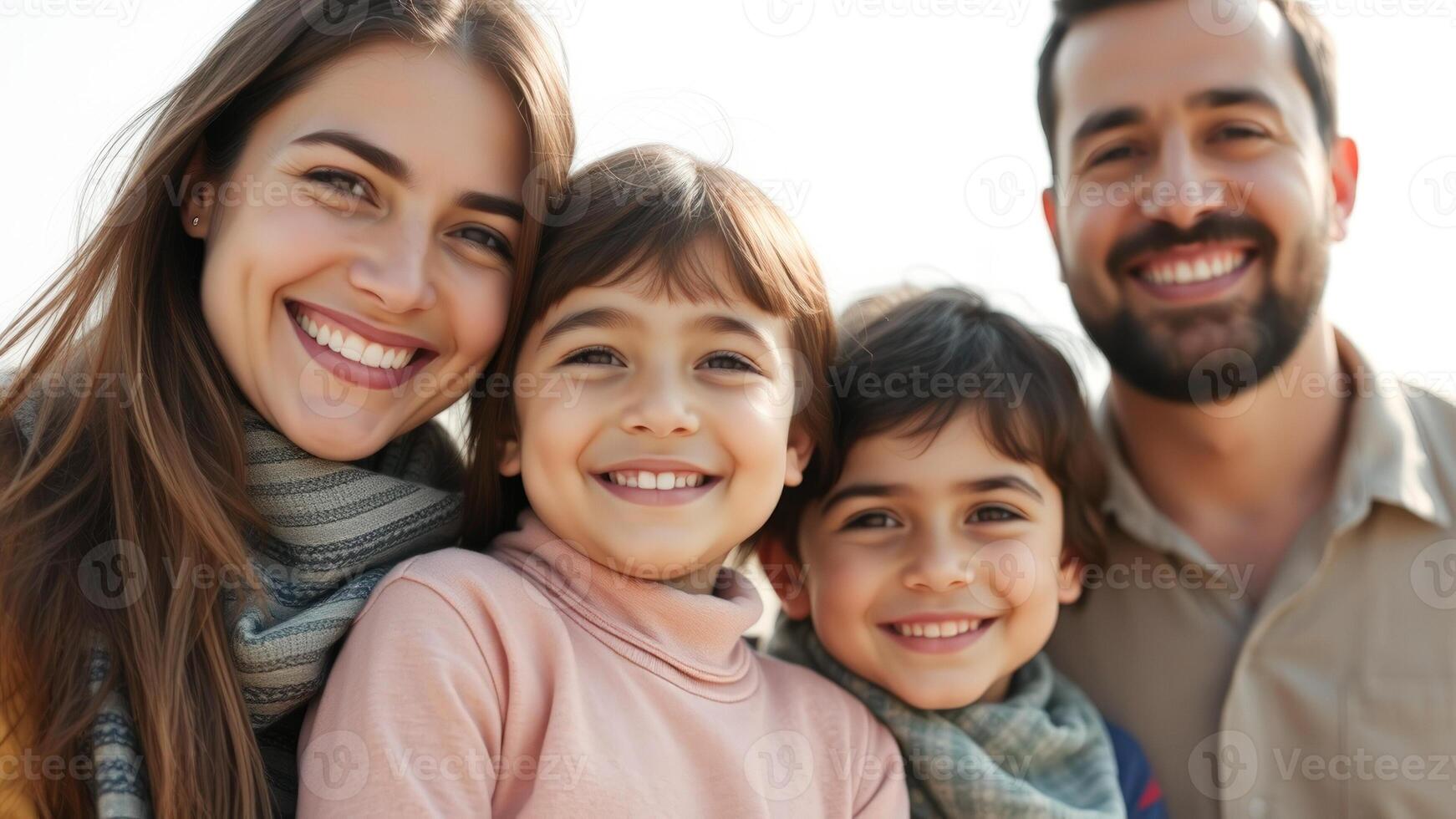 Happy Family Portrait photo