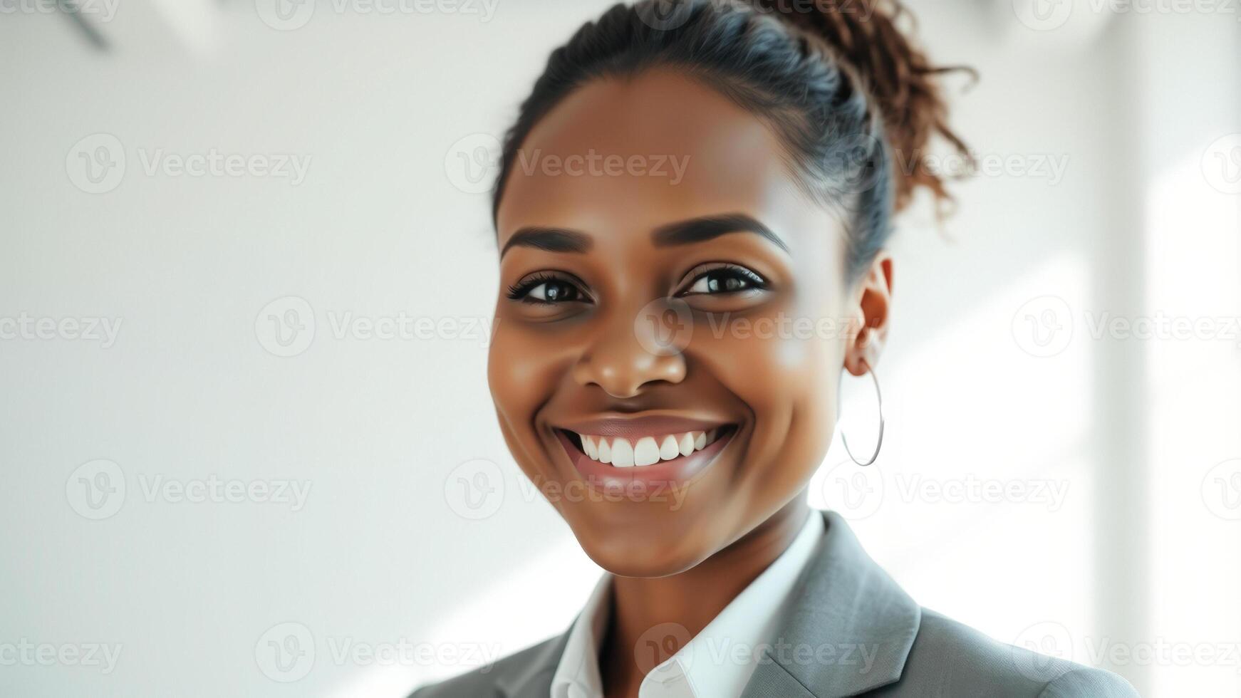 Portrait of a Smiling Businesswoman photo