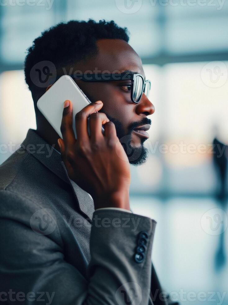 Businessman on the Phone photo