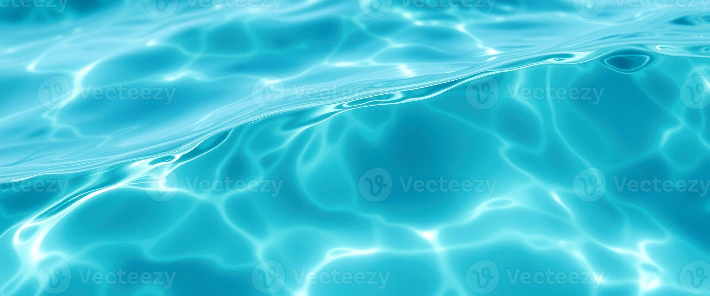 Abstract Blue Water Surface photo