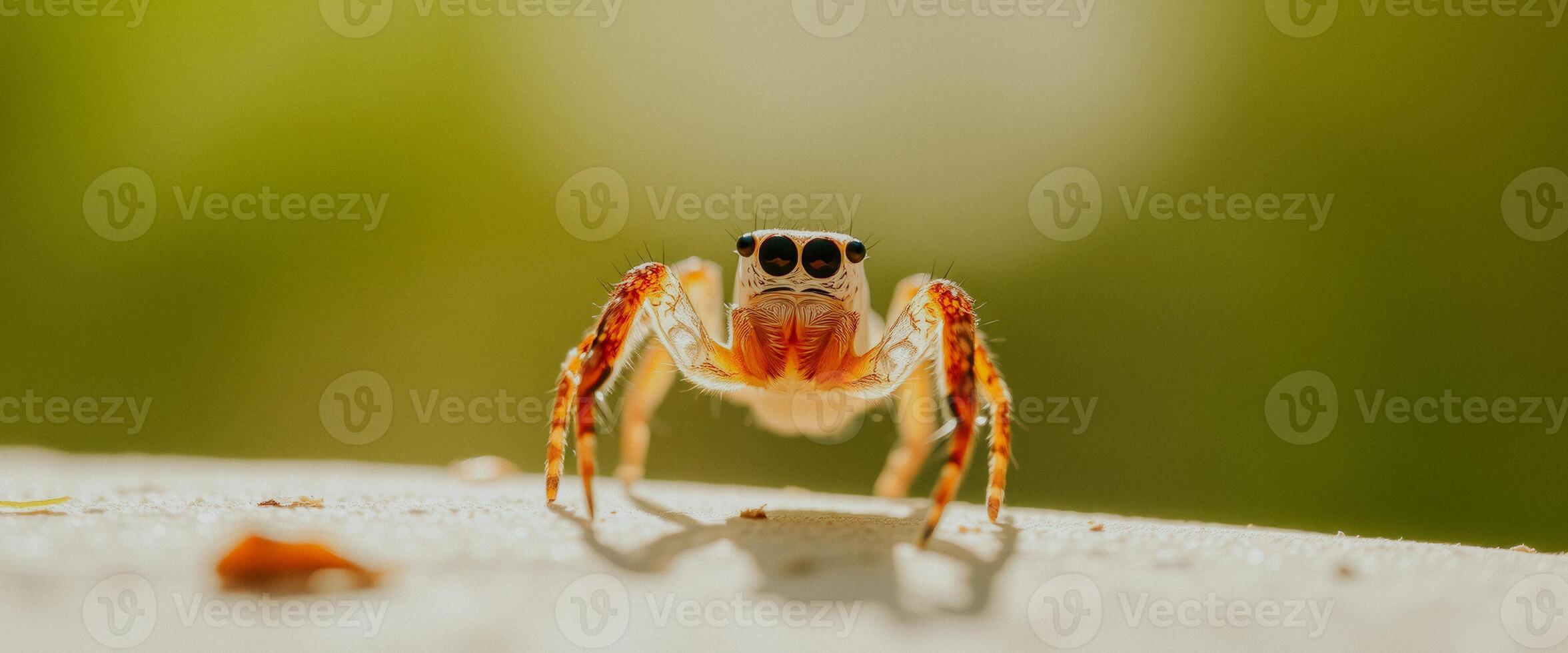 Jumping Spider Macro Close Up photo