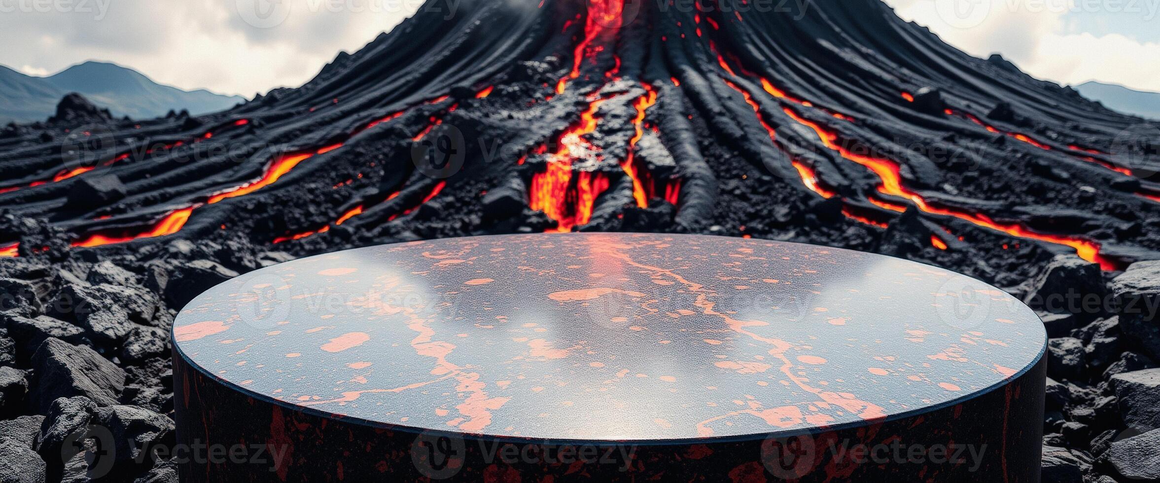 Lava Flow Product Display photo