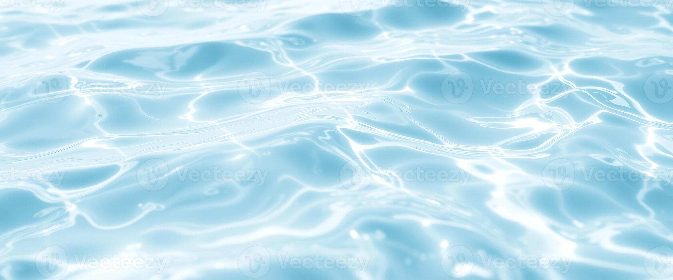Abstract Blue Water Ripples photo
