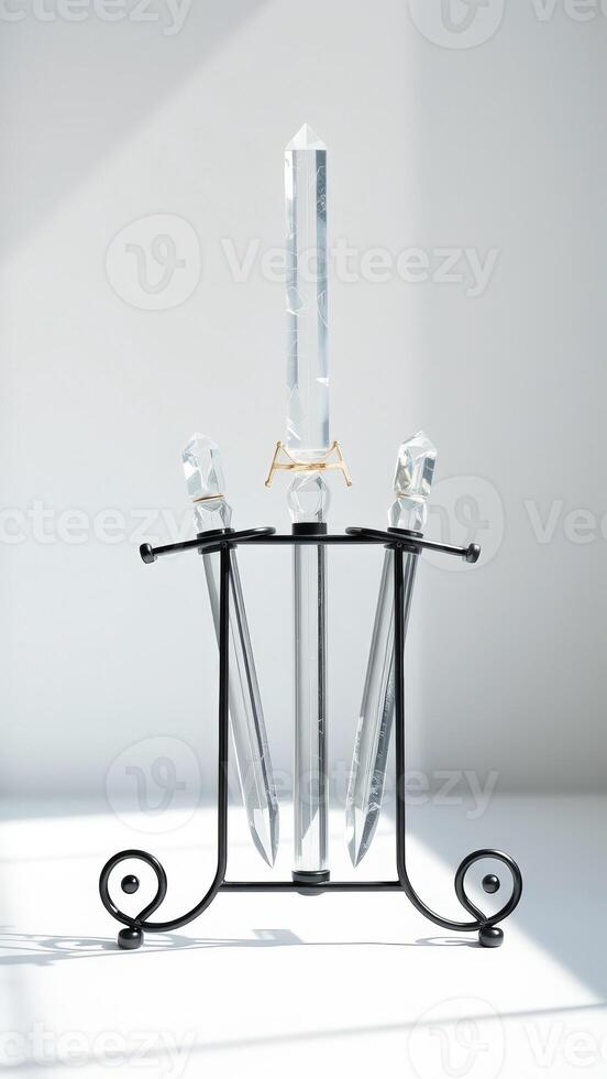 Crystal Wand Display Stand photo