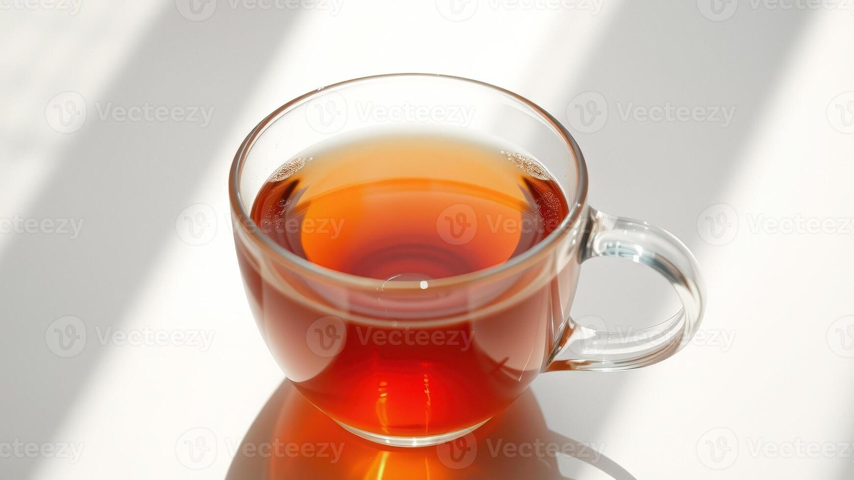 Close Up Of Cup Of Tea In Sunlight photo