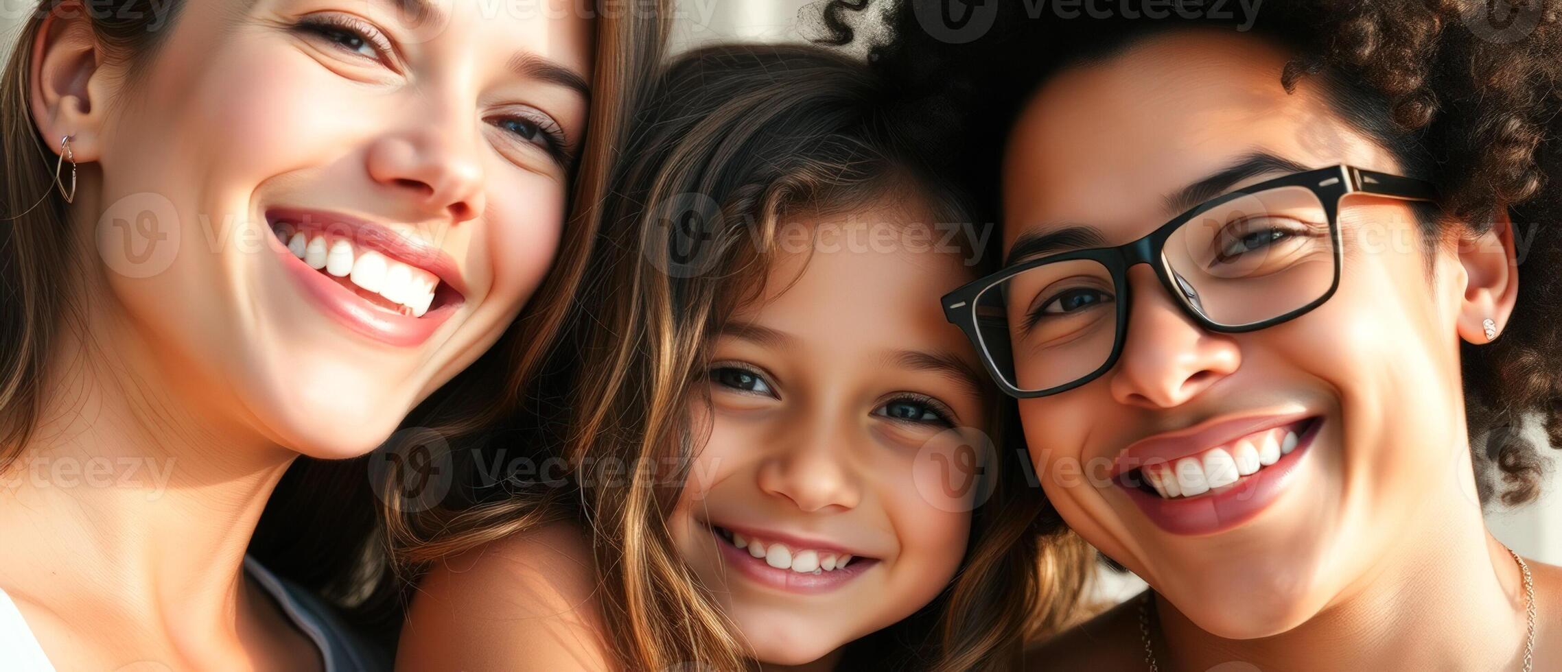 Happy Family Portrait photo