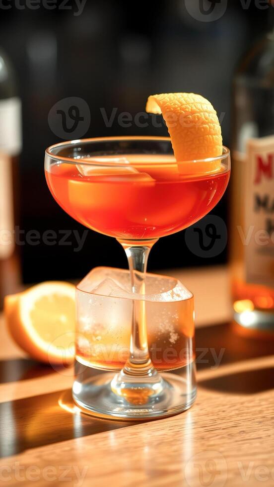 Orange Twist Cocktail photo