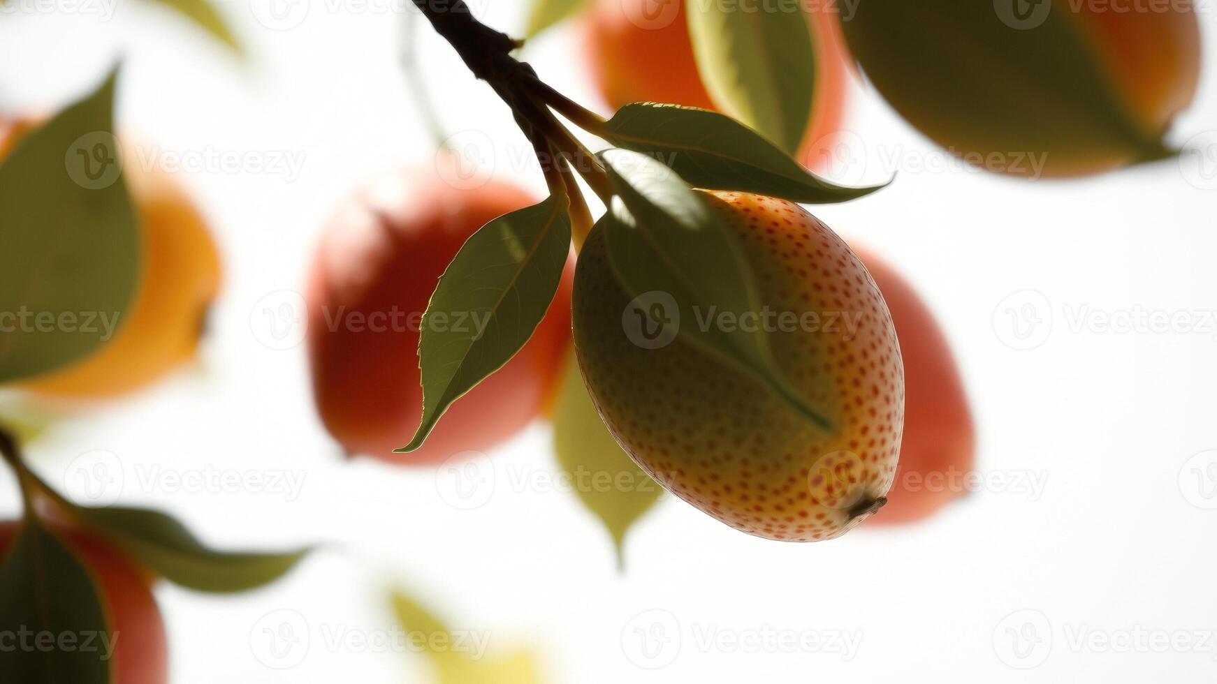 Close Up of a Fruit on a Branch photo