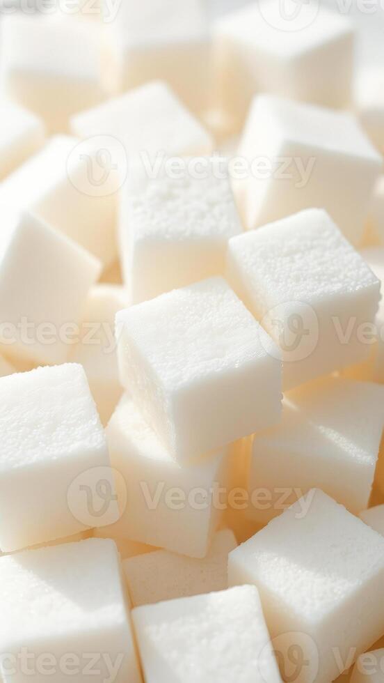 White Sugar Cubes photo