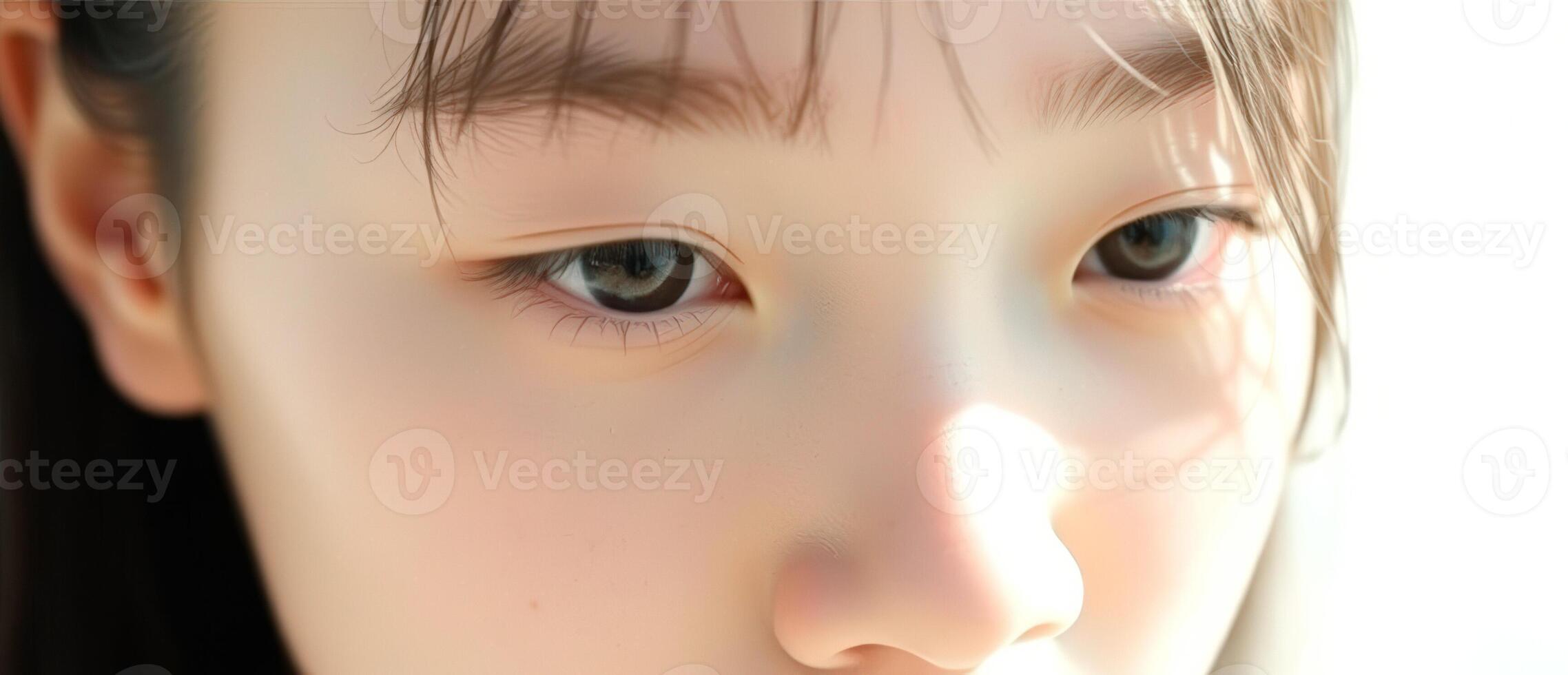 Close Up of a Woman's Eyes photo