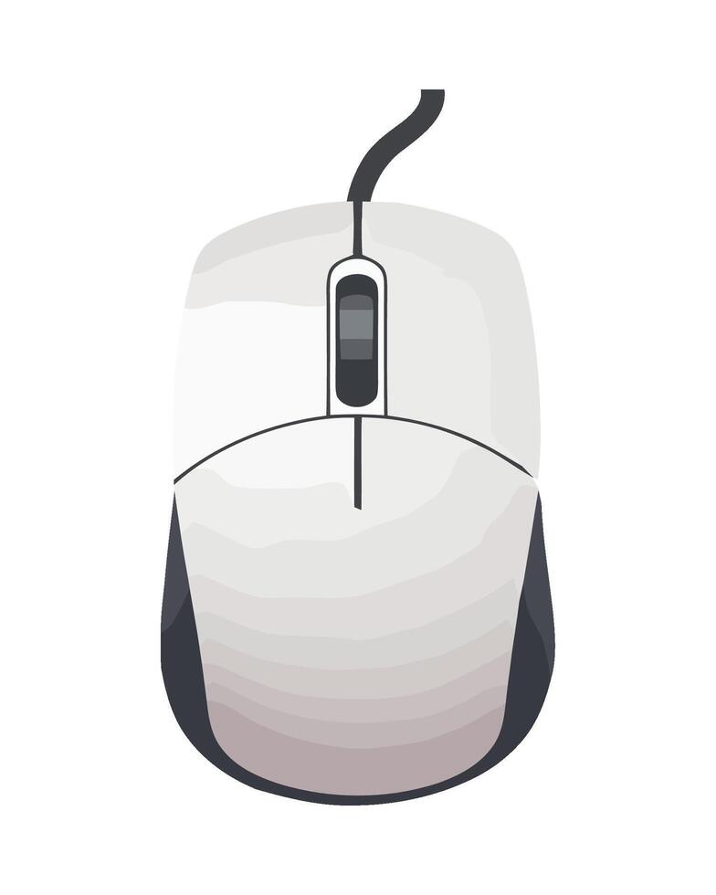 Computer mouse icon illustration vector