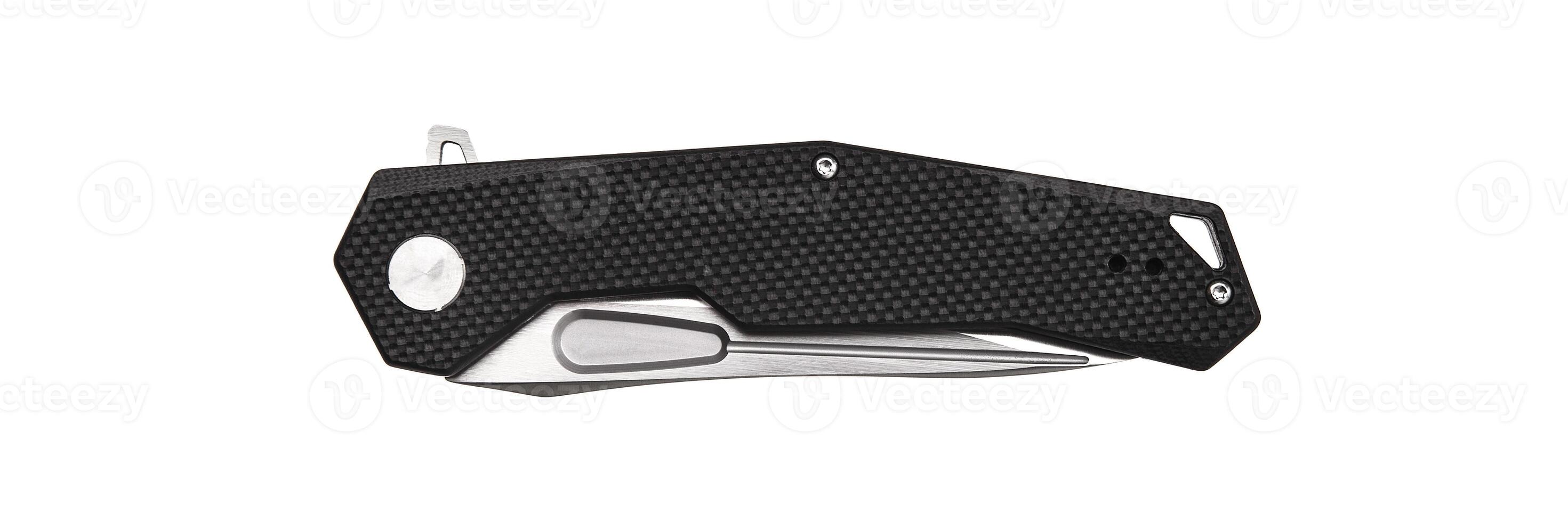 Penknife isolate on white background. photo