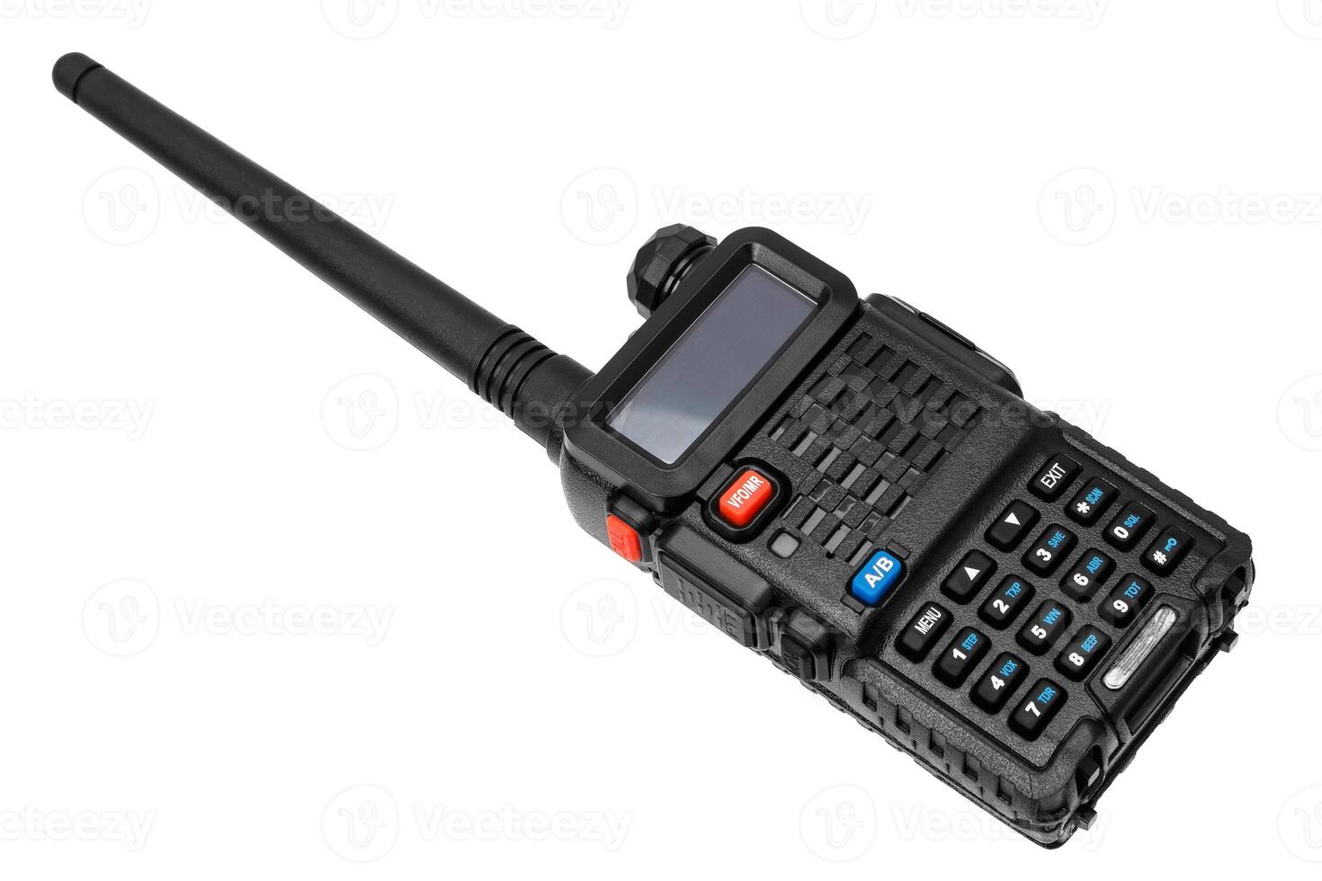 Walkie-talkie isolated on white photo