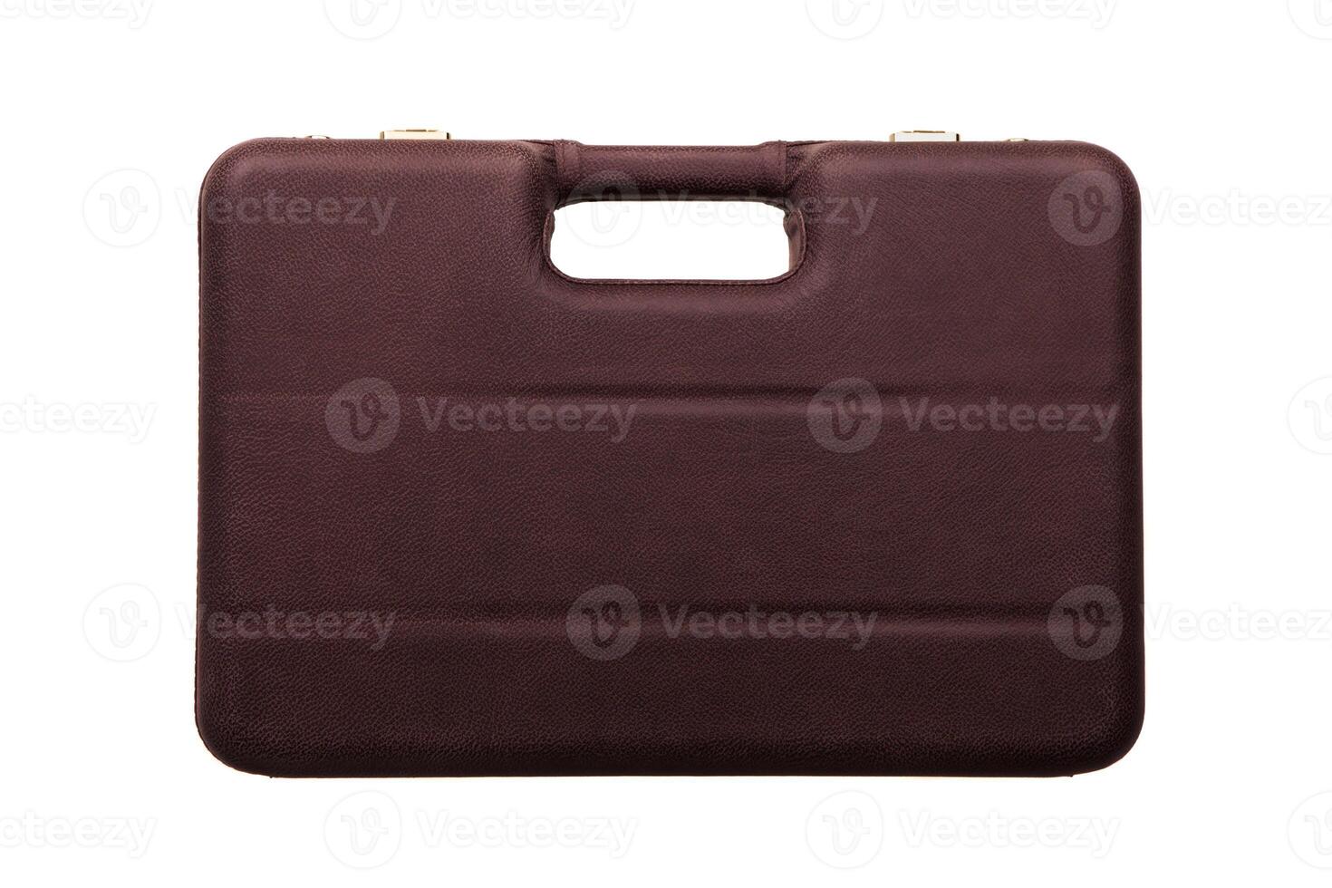 gun case isolated on white photo