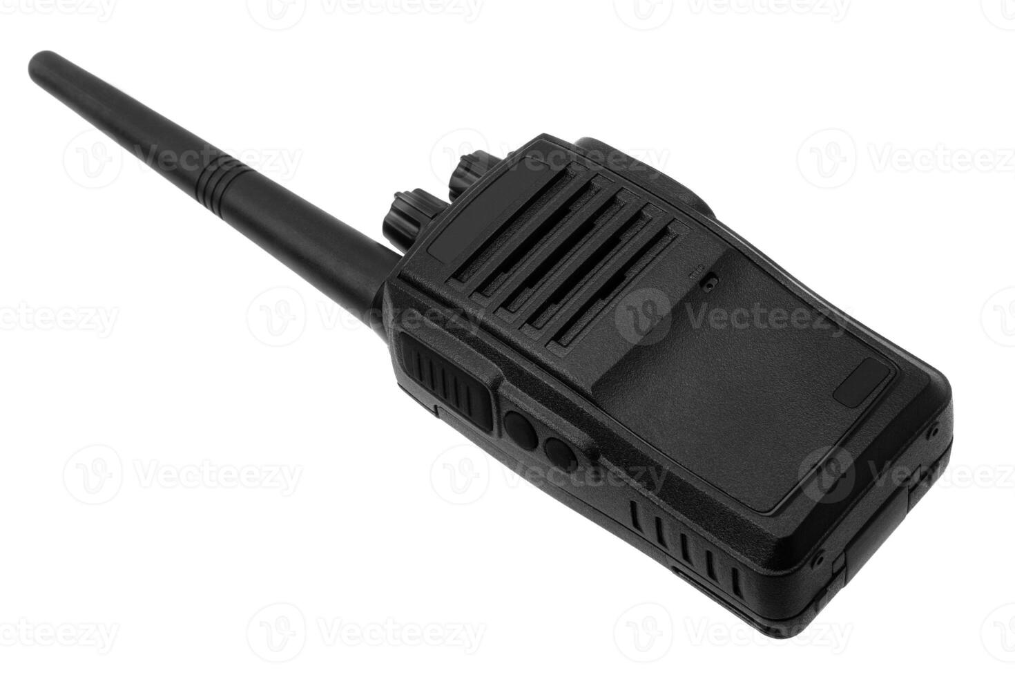 Walkie-talkie isolated on white photo