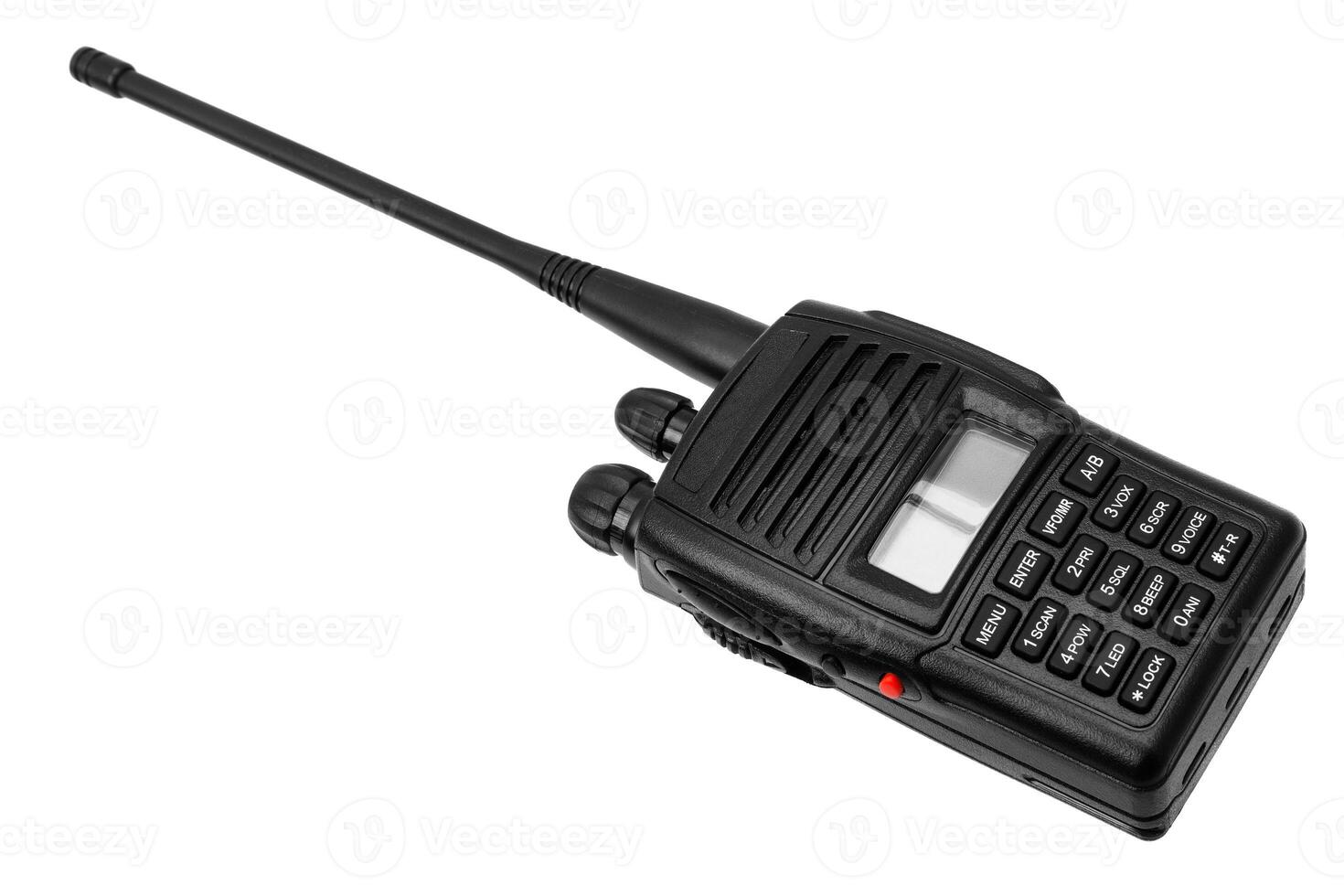 Walkie-talkie isolated on white photo