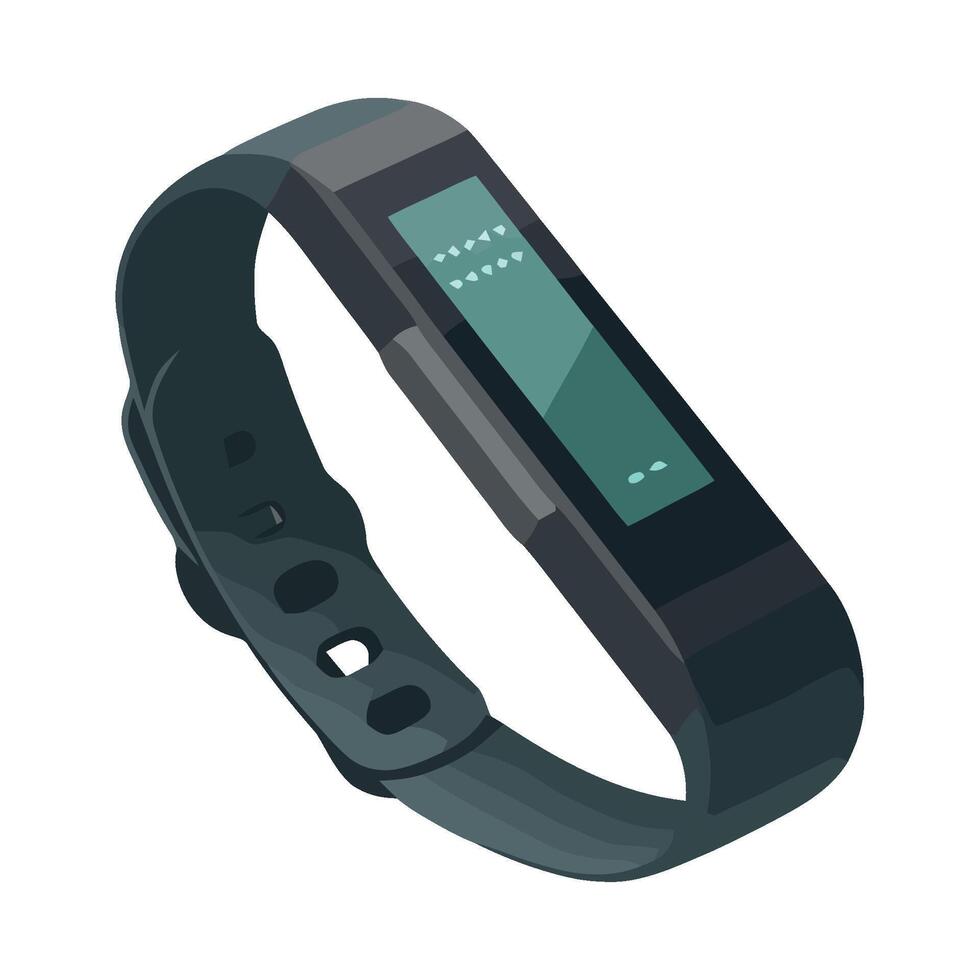 An illustration of a smart watch vector