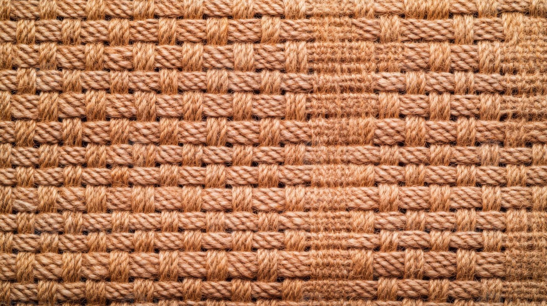 Rough burlap texture with subtle orange and brown tones perfect for Thanksgiving backgrounds autumn vibes emphasized by rustic weave pattern photo