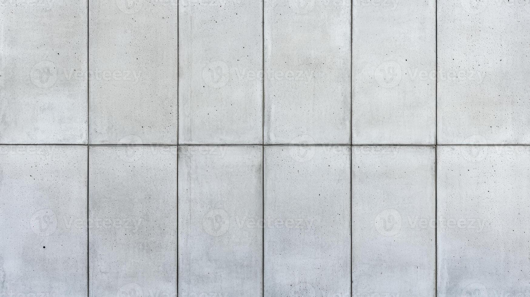 Closeup of a plain concrete wall background with smooth texture and subtle variations in light gray tones ideal for minimalist and modern designs photo