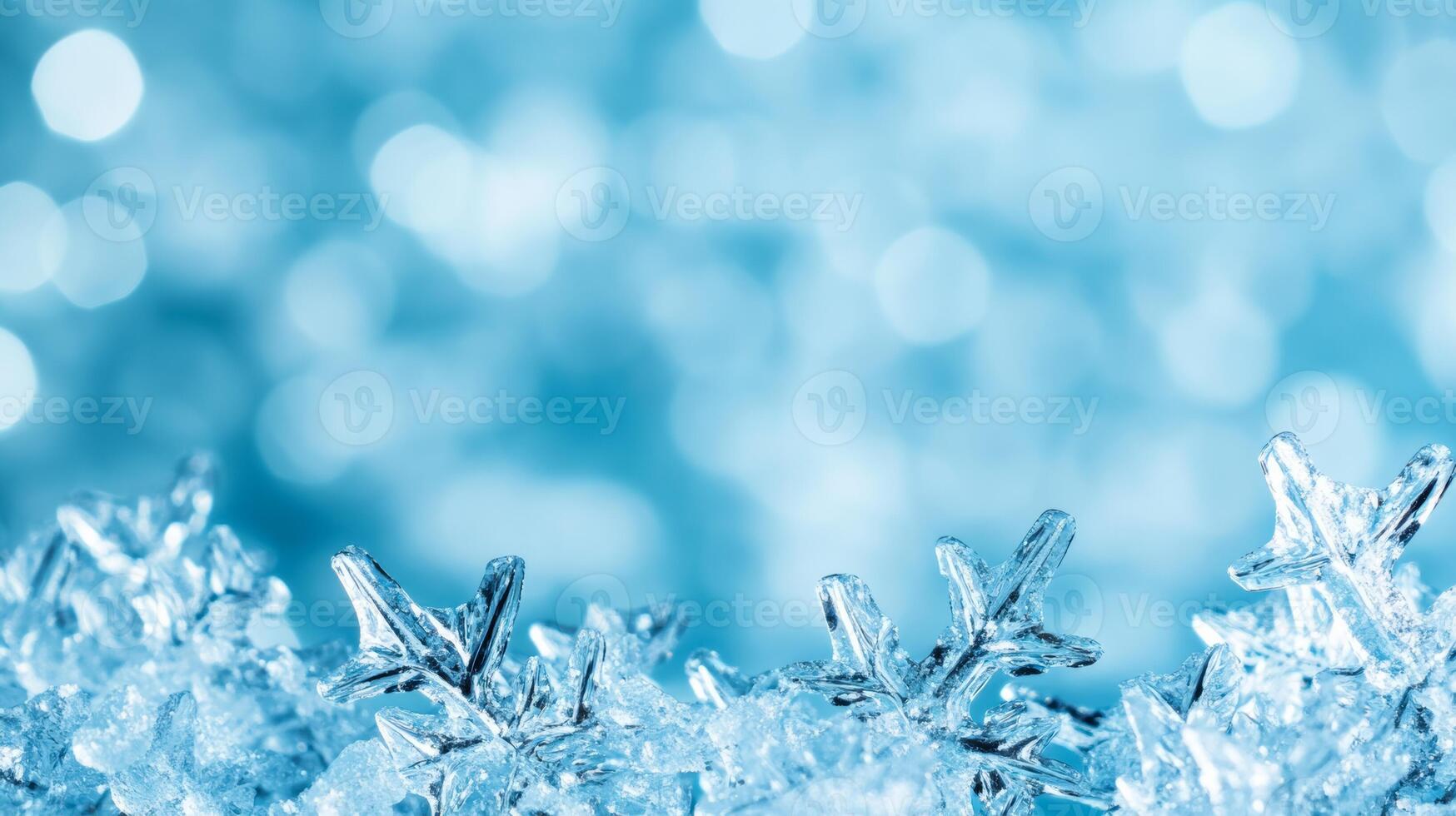 Frosted icy blue background with subtle cracked ice texture shimmering with hints of silver and white Christmas winter chill evokes elegance and seasonal tranquility space for text photo