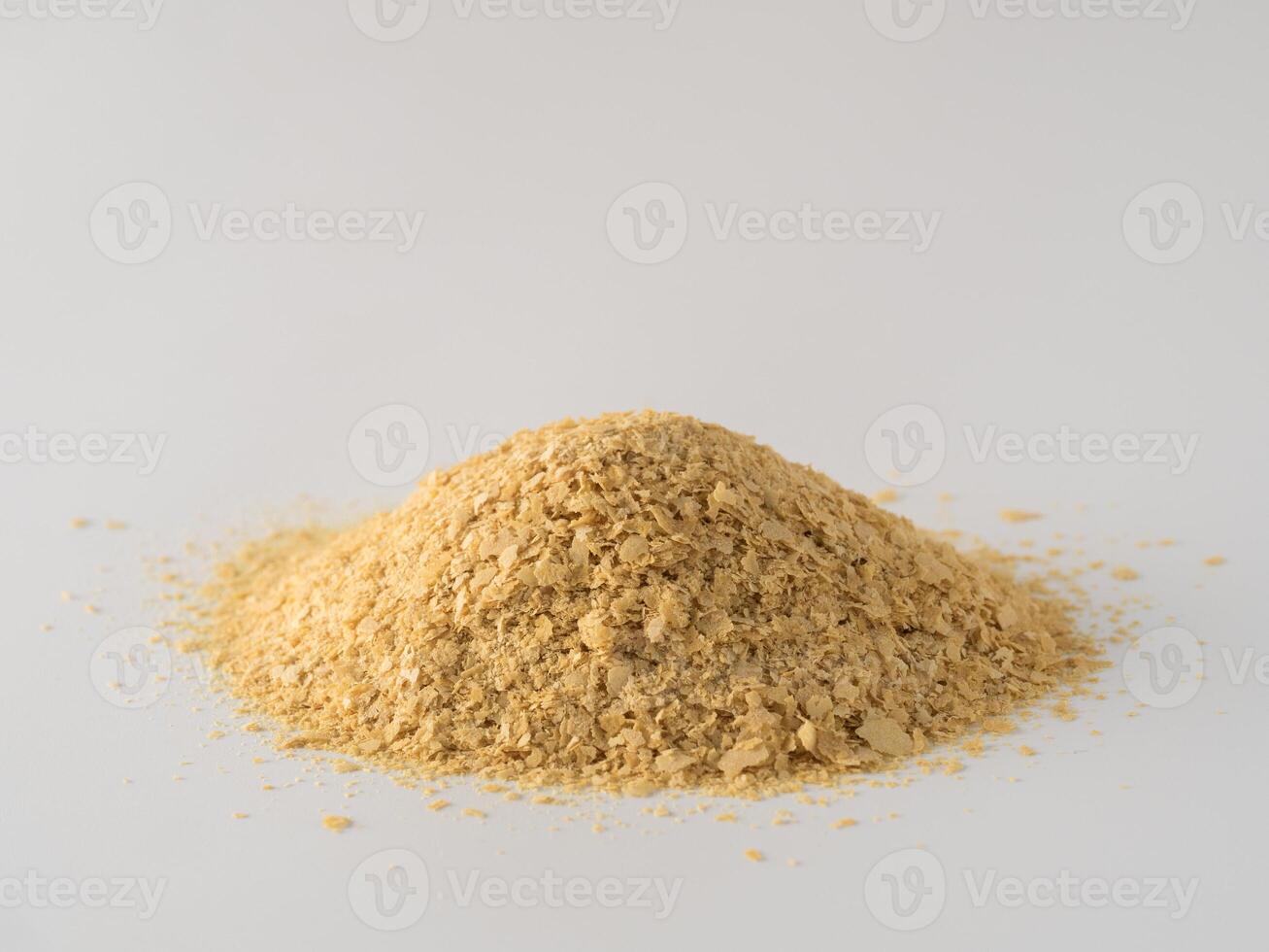 Nutritional inactive yeast heap photo