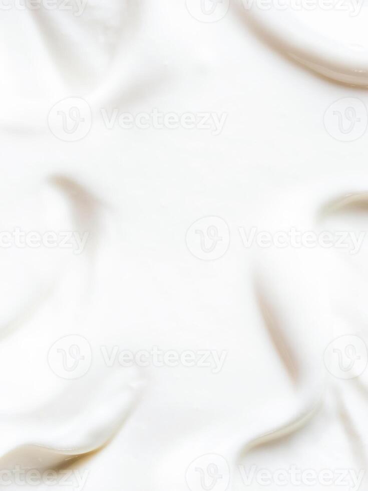greek yogurt or sour cream texture photo