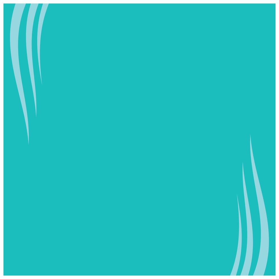 Blue background with wavy lines. Abstract illustration background for your design. Design element illustration background in square shape with geometric abstract theme vector