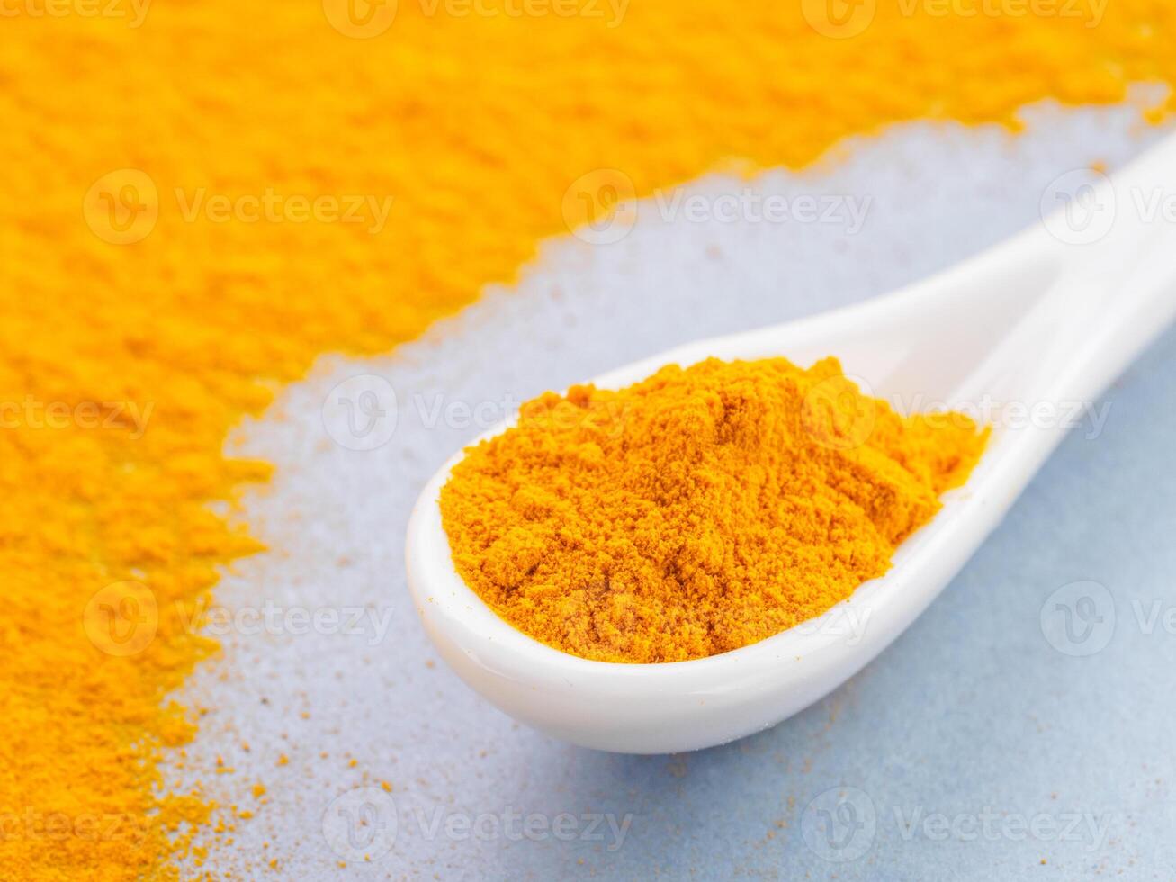 Turmeric Powder with copy space photo