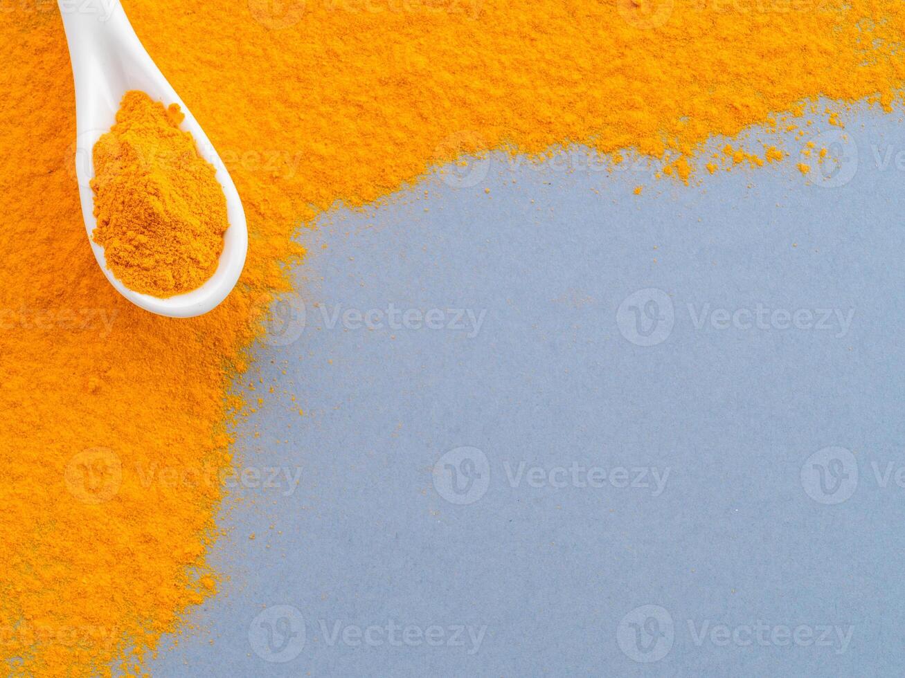 Turmeric Powder with copy space photo
