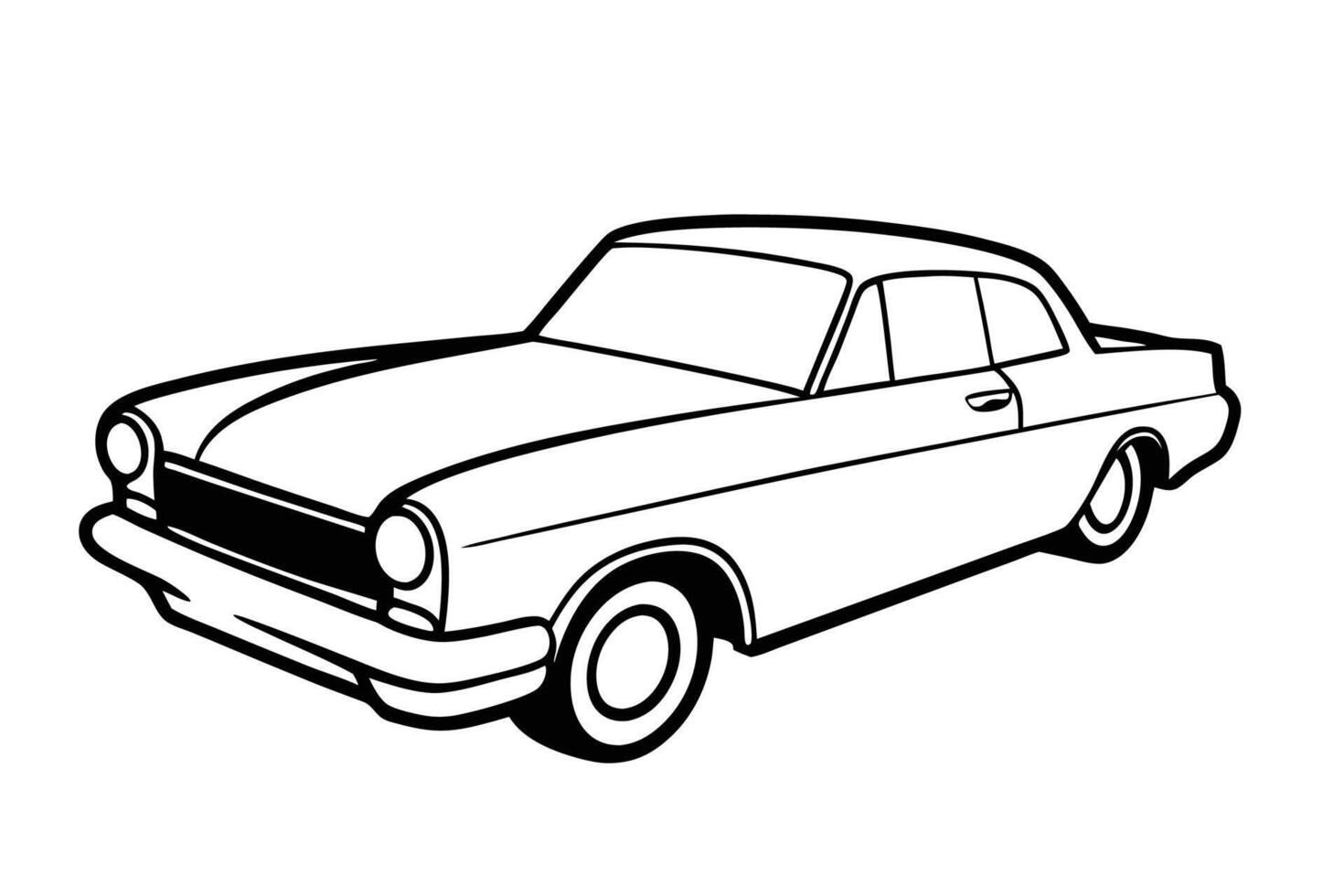 car illustration art vector
