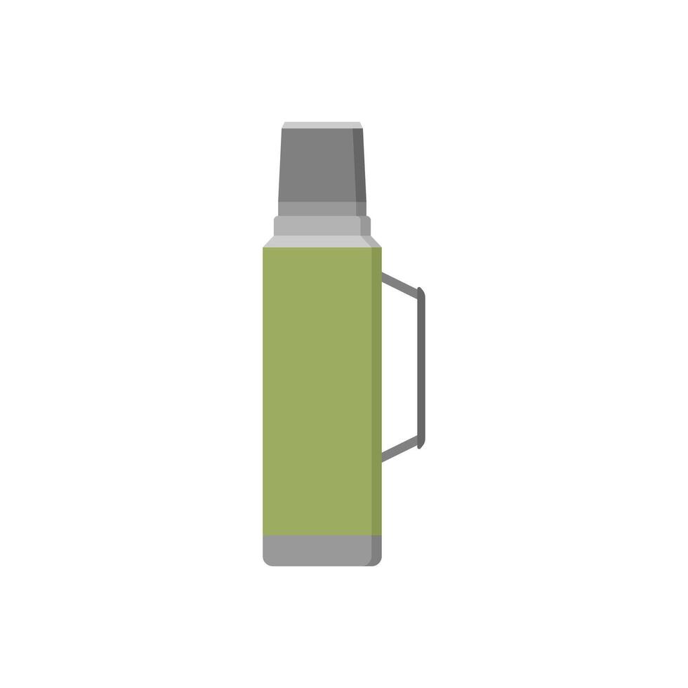 illustration flask isolated on white background. School things and accessories concept. Education and school material vector