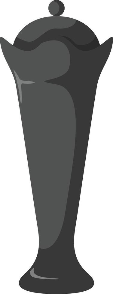 black minimalist queen vector