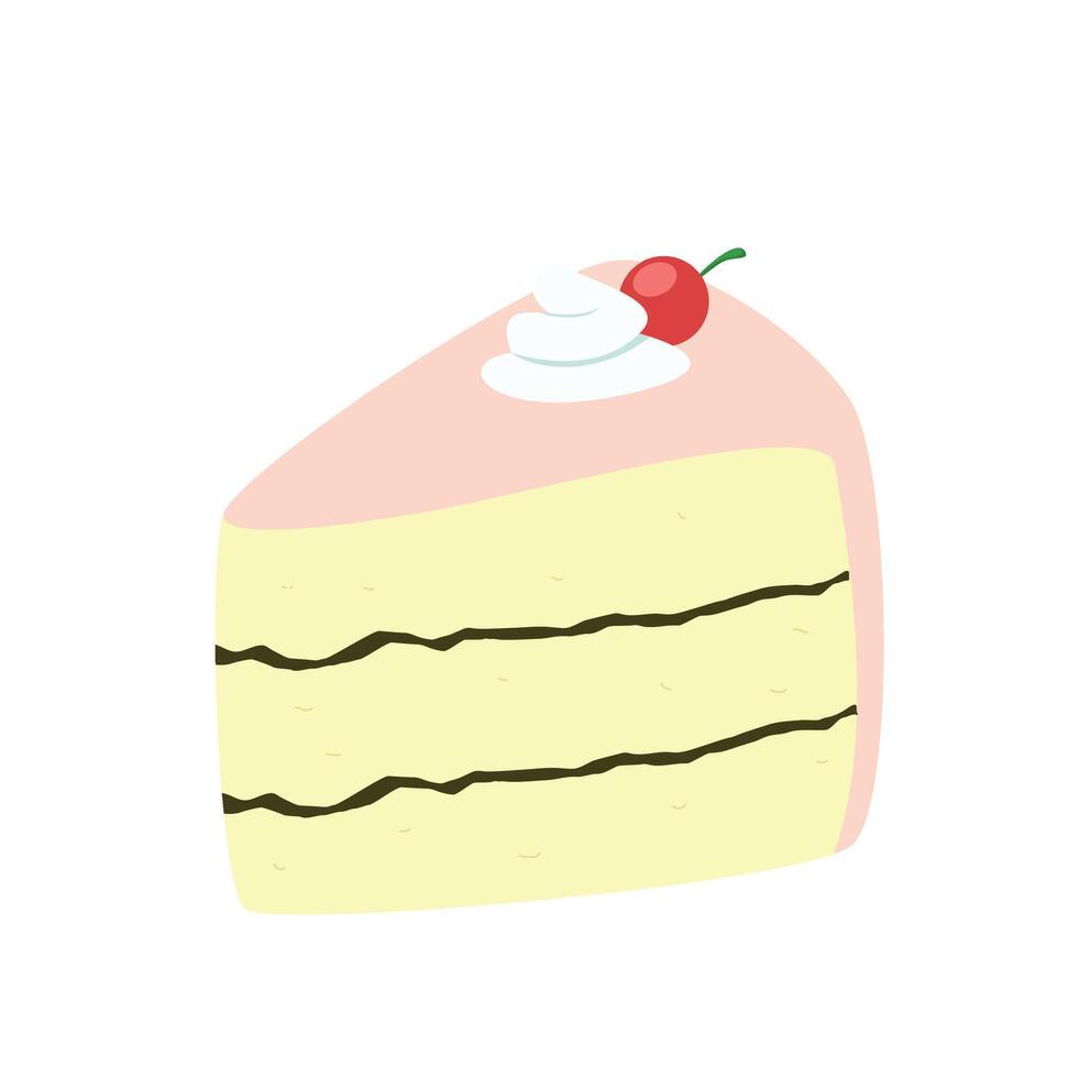 Cake Tart Dessert Illustration vector