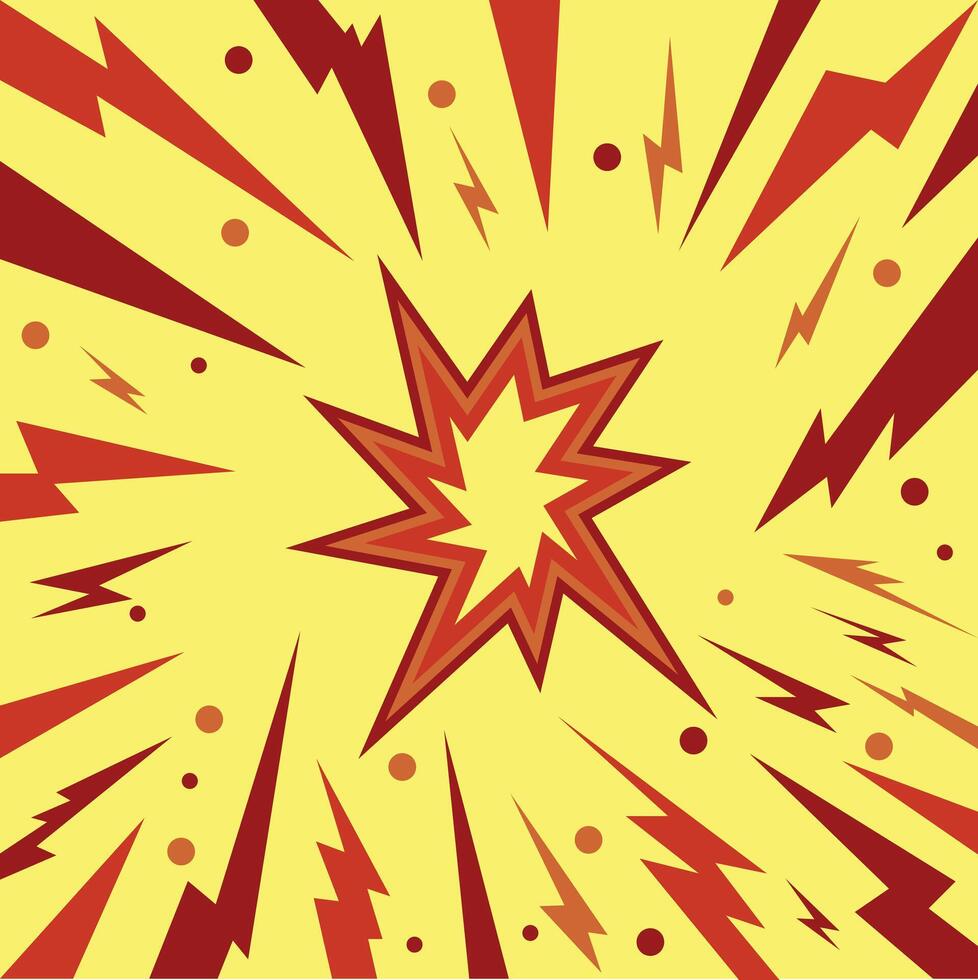 Explosion Abstract Background vector