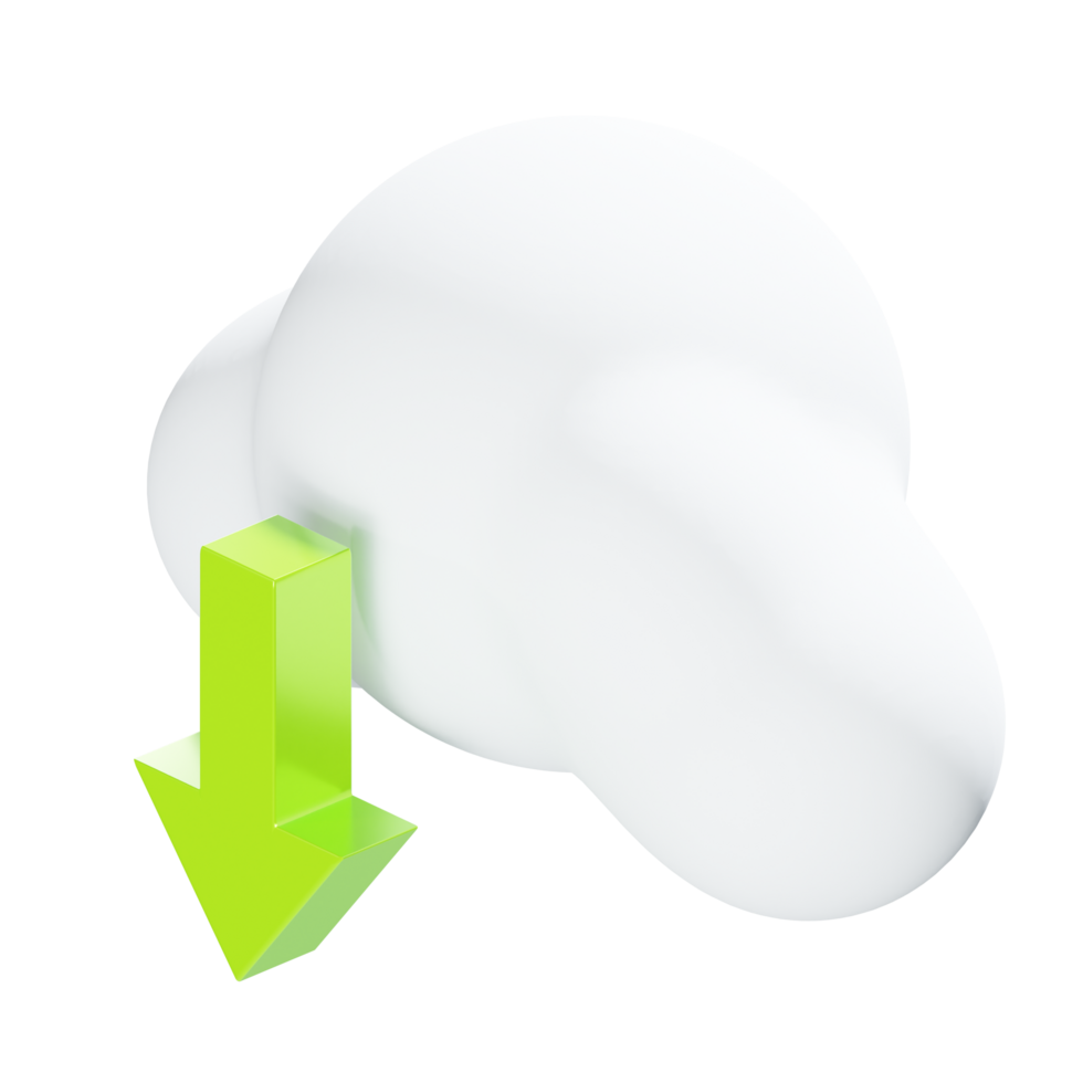 3d isometric download cloud computing network icon png