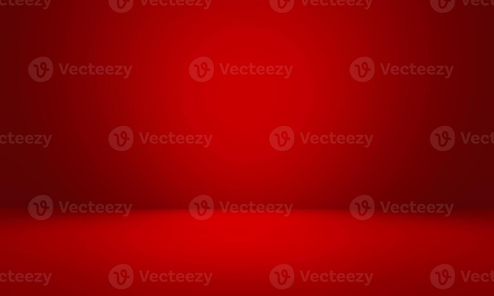 Empty bright red studio background, product display with copy space for displaying content design. Banner for product advertising photo