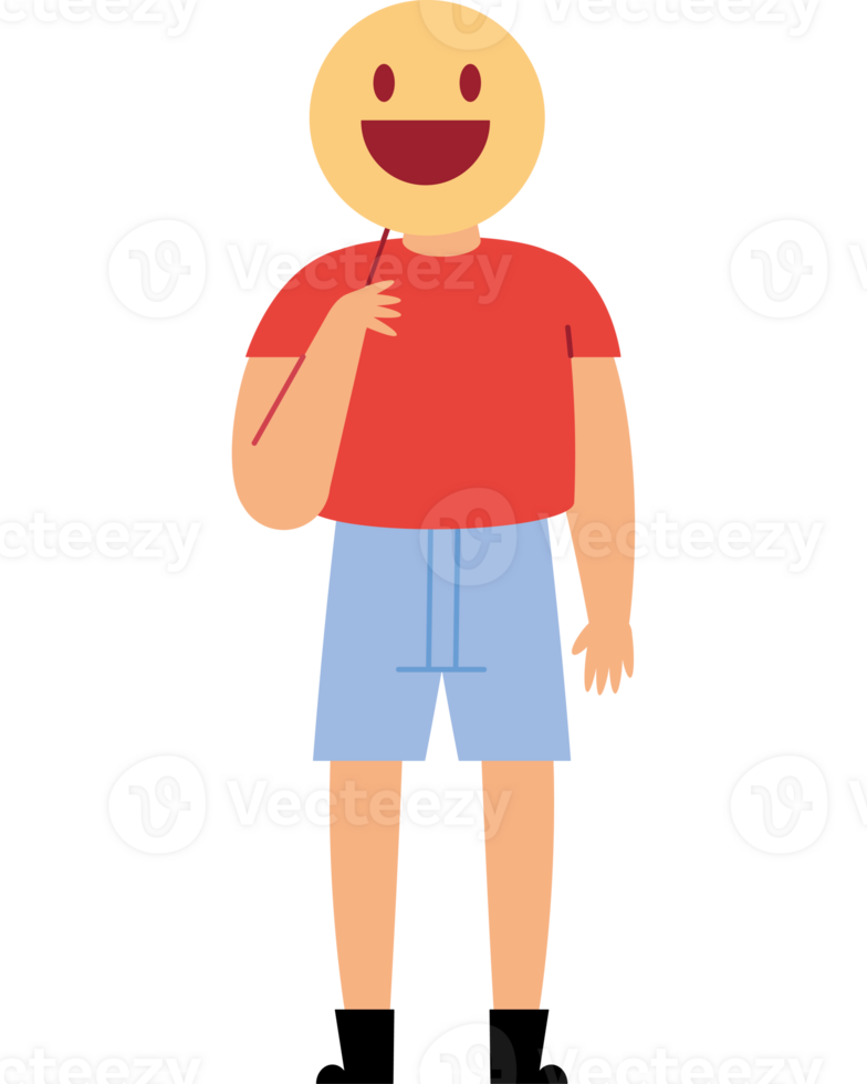 A man in shorts and a red shirt png