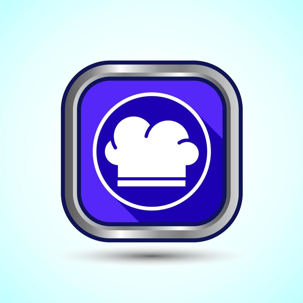 Chef Icon Button Design Illustration5 vector