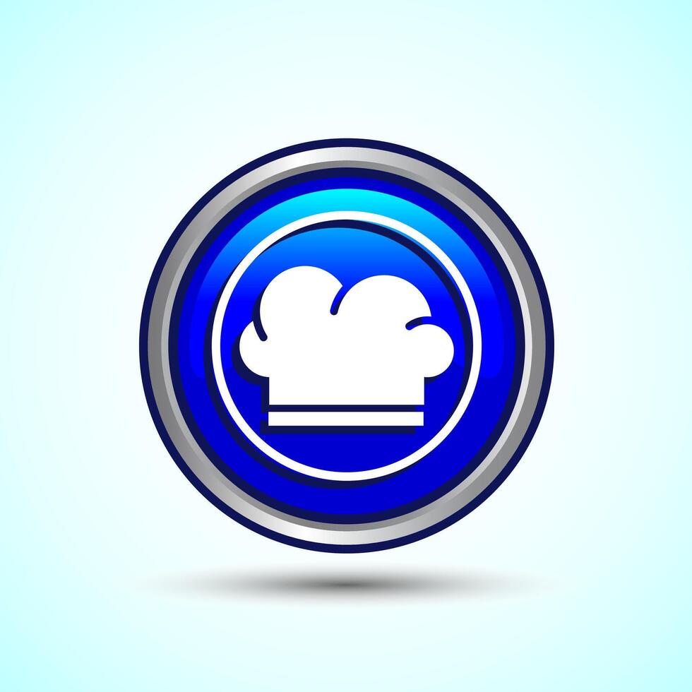 Chef Icon Button Design Illustration4 vector