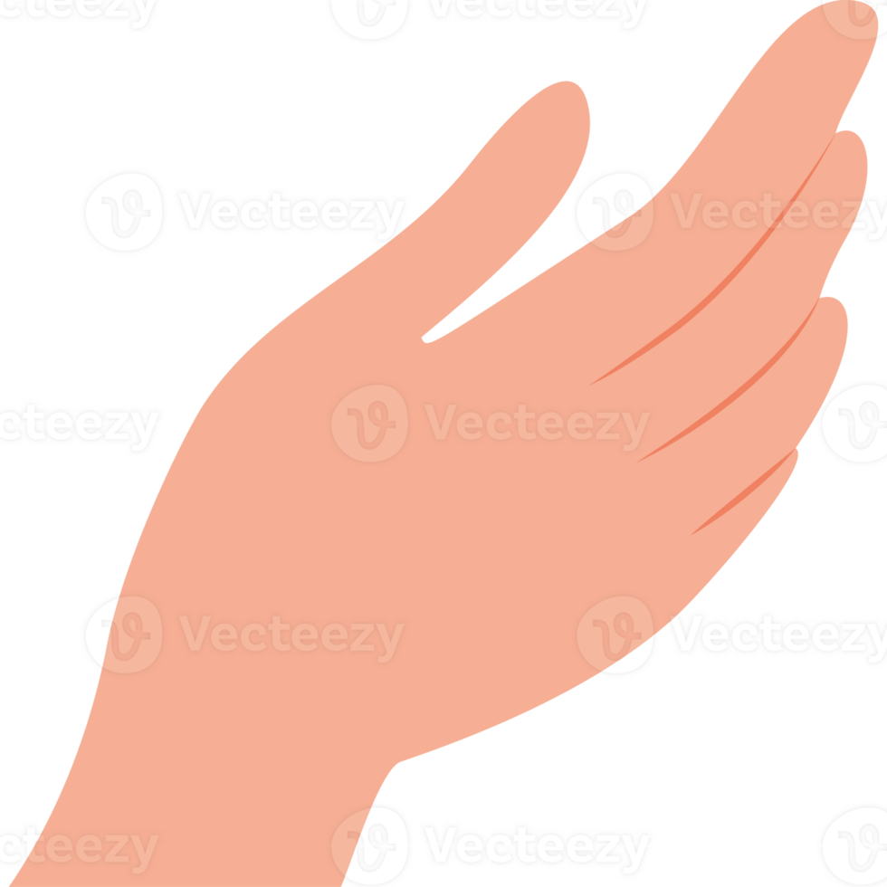 A hand reaching out to someone png