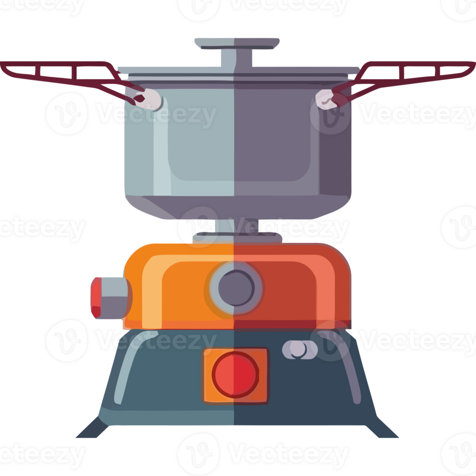An illustration of a pot on top of a pot warmer png