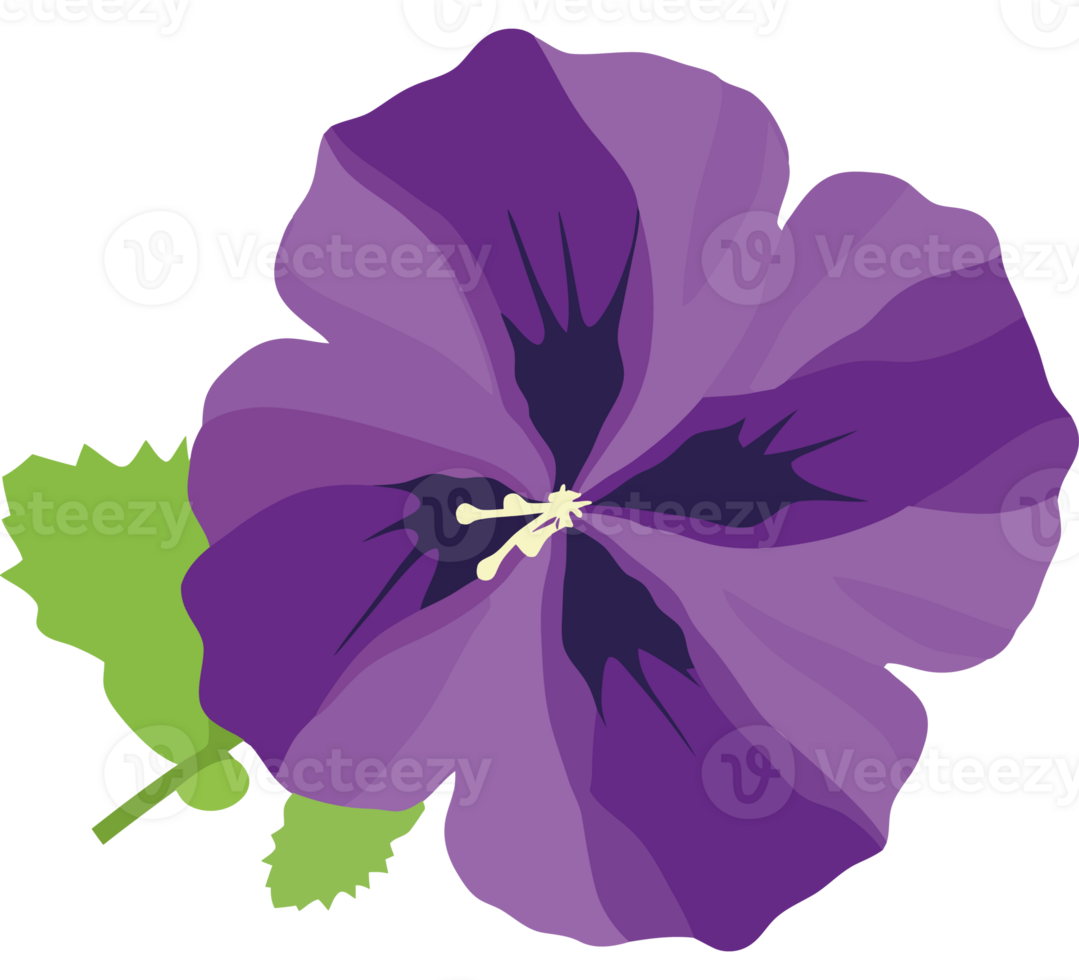 Purple flower clip art png