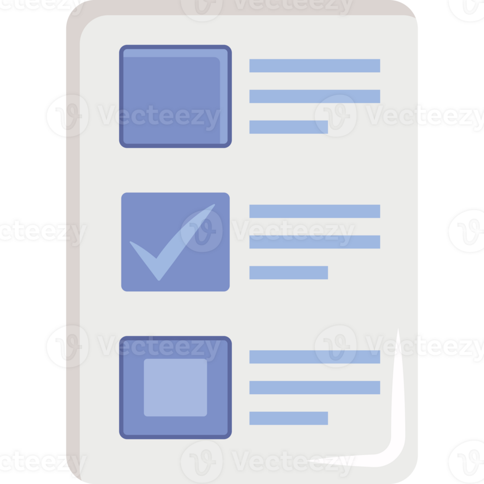 A check box with a check mark on it png