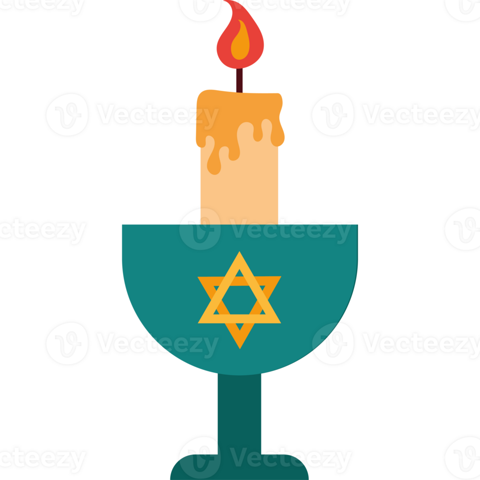 Jewish candle icon png