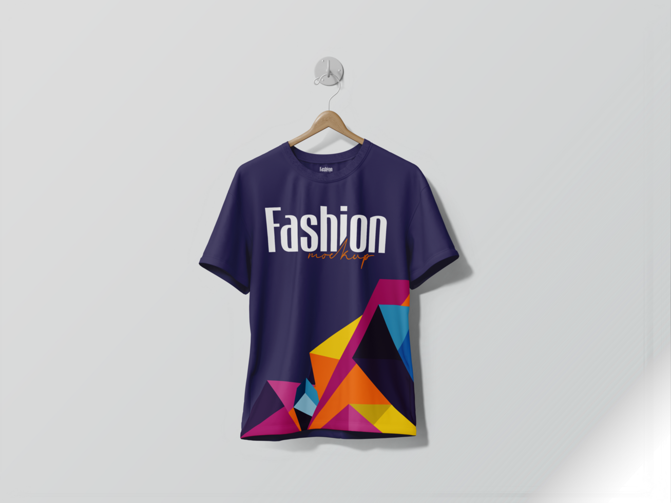 Mockup tshirt fashion black tshirt psd