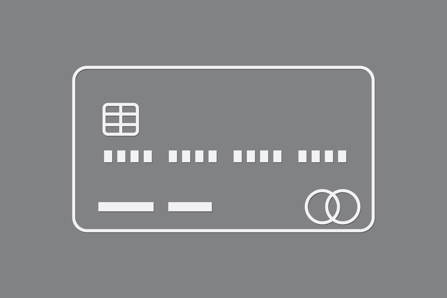 ATM card using lines for online transaction on dark background vector