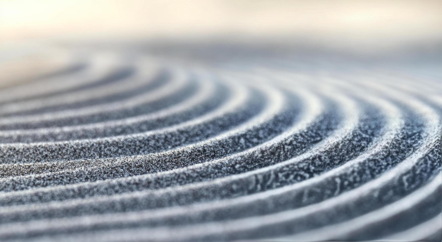 Rippling sand patterns created by gentle wind in a coastal area photo